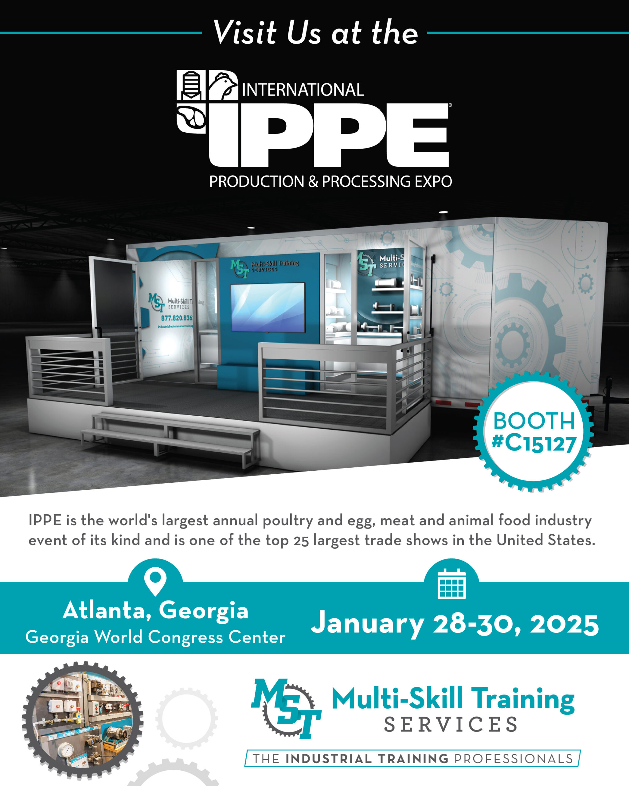 Visit us at the IPPE Expo!