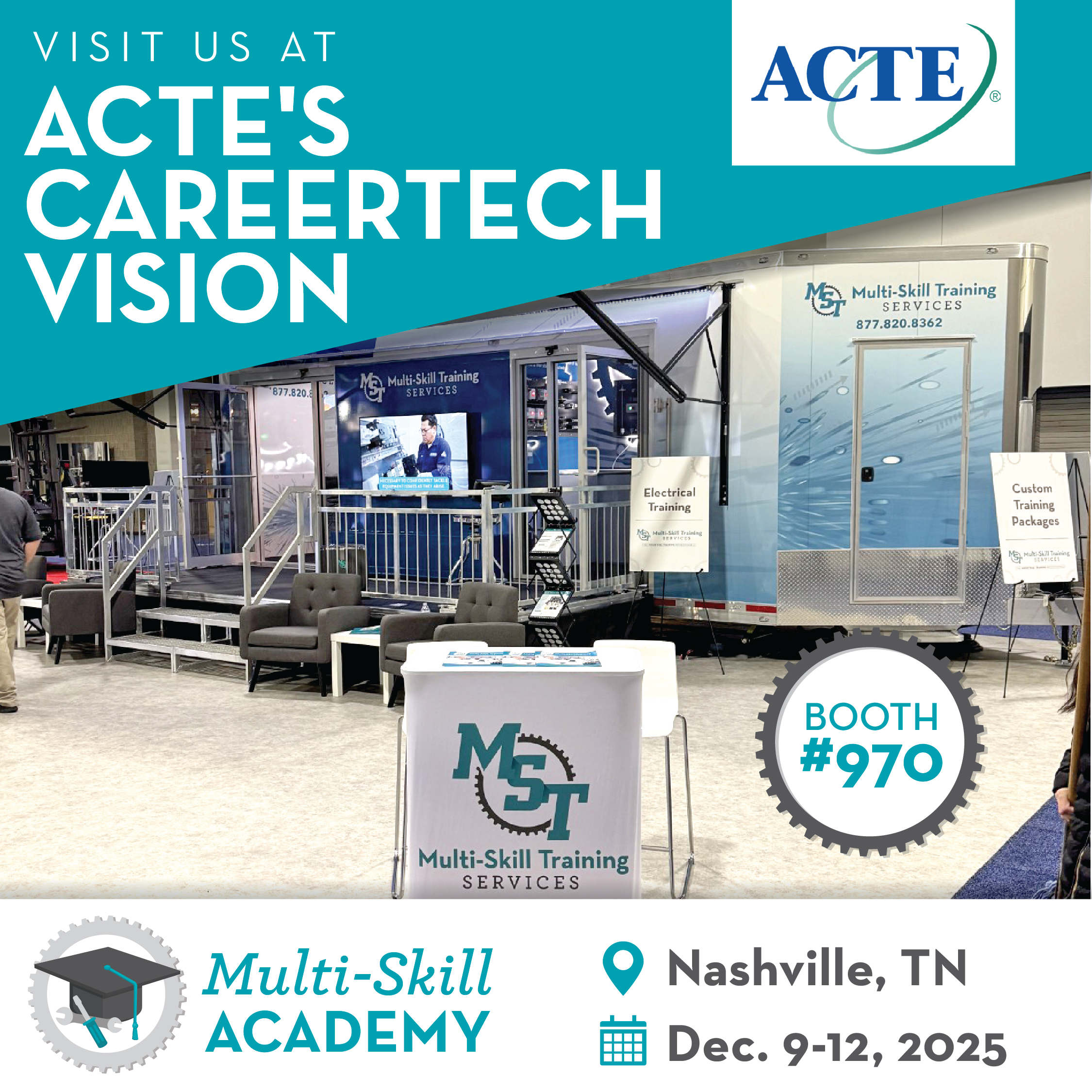 See Us at ACTE VISION! Dec 9-12, 2025