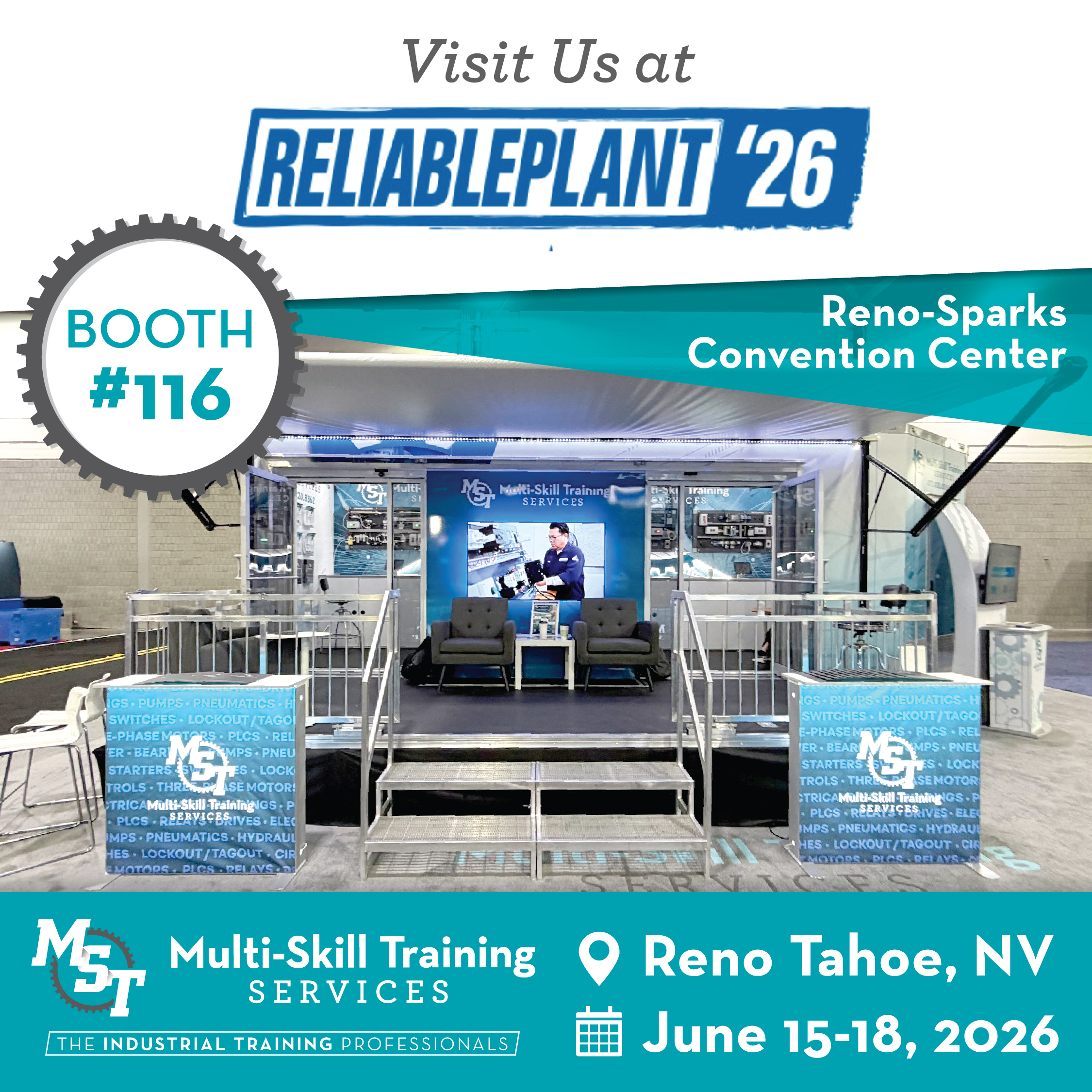 Let’s Talk Training at Reliable Plant 2026 | June 15–18